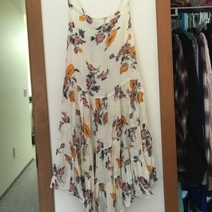 Free People Floral Flowy Dress